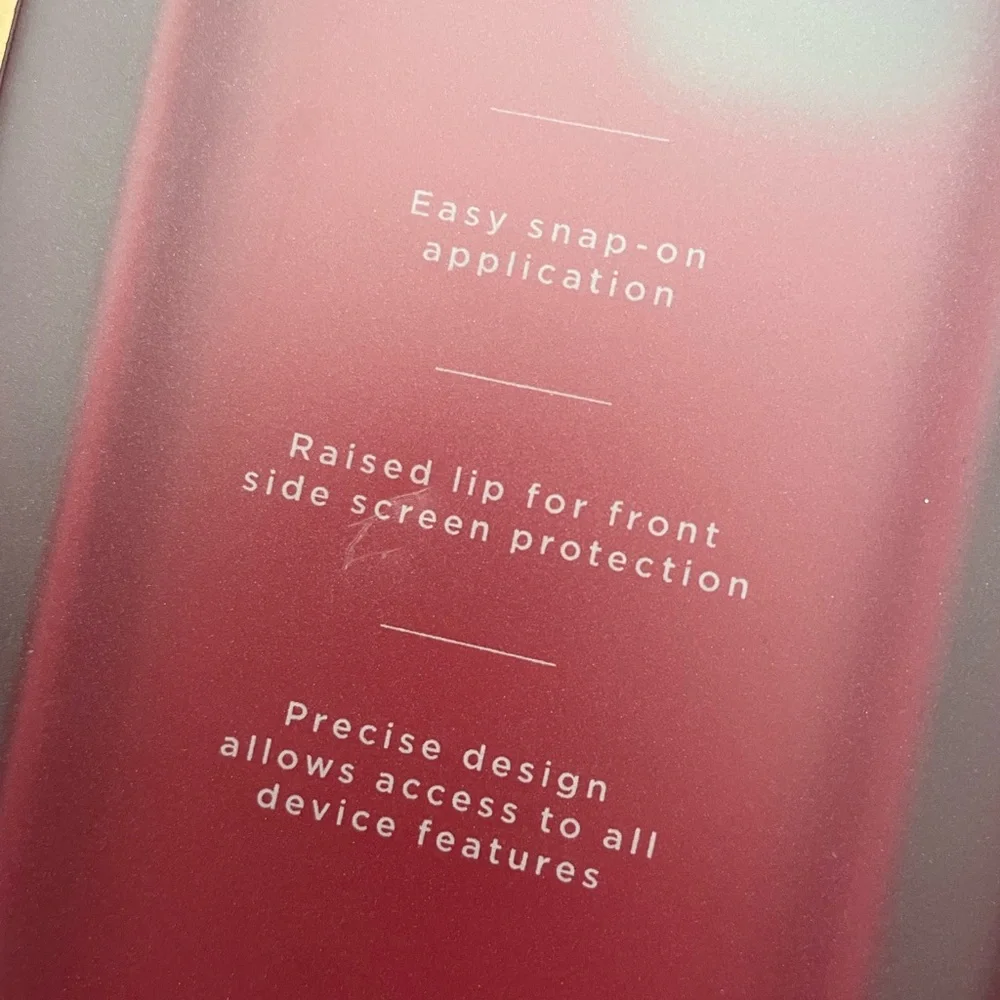 MVMT Magnetic Silicone iPhone Case - Red